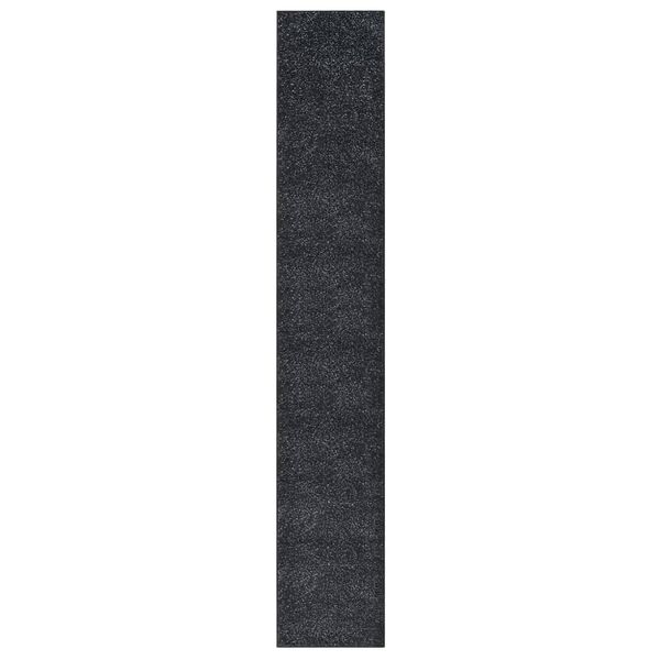 vidaXL Tapis BCF Anthracite 80x500 cm