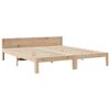 vidaXL Cadre de lit sans matelas 160x200 cm bois massif de pin