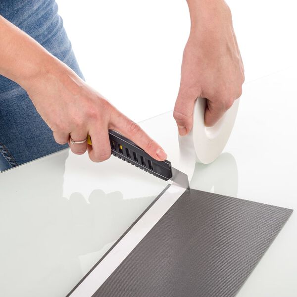 WallArt Ruban adh&eacute;sif double face GL-WA35 transparent 2 pcs