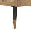 vidaXL Buffet haut ch&ecirc;ne artisanal 60x36x110 cm bois d'ing&eacute;nierie