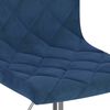 vidaXL Tabouret de bar Bleu Velours