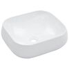 vidaXL Lavabo 44,5 x 39,5 x 14,5 cm C&eacute;ramique Blanc