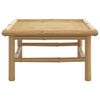 vidaXL Table de jardin 65x55x30 cm bambou