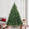 vidaXL Sapin de No&euml;l artificiel avec 300 LED Vert 240 cm PE et PVC
