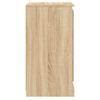 vidaXL Buffets 2 pcs ch&ecirc;ne sonoma 37,5x35,5x67,5 cm bois d'ing&eacute;nierie