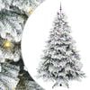 vidaXL Sapin de No&euml;l artificiel avec 300 LED Blanc 240 cm PE et PVC