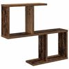 vidaXL &Eacute;tag&egrave;re Murale Bois ancien 60 x 12 x 50,5 cm Bois d'ing&eacute;nierie