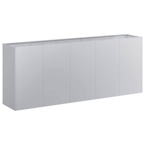 vidaXL Jardini&egrave;re 200x40x80 cm acier galvanis&eacute;