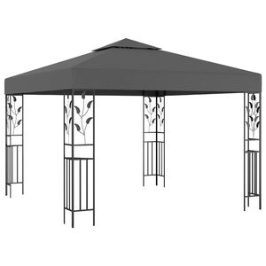 vidaXL Belv&eacute;d&egrave;re 3x3 m Anthracite