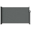 vidaXL Store lat&eacute;ral r&eacute;tractable Anthracite 120 x 500 cm