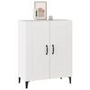 vidaXL Buffet Blanc 69,5x34x90 cm Bois d'ingénierie