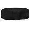 vidaXL Housse pour salon &icirc;lot 10 &oelig;illets &Oslash;236x67 cm rond