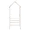 vidaXL Toit de lit pour enfants blanc 98x70x176,5cm bois de pin massif