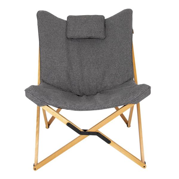 Bo-Camp Chaise de d&eacute;tente Wembley L Gris