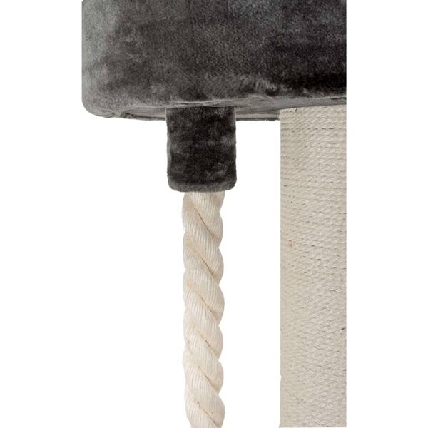 Quapas! Arbre &agrave; chat Casual Gris fonc&eacute; XXL 60x60x100 cm