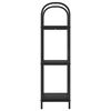 vidaXL &Eacute;tag&egrave;re Ch&ecirc;ne noir 40 x 30 x 109 cm Bois d'ing&eacute;nierie