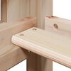 vidaXL Lit superposé sans matelas 90x190 cm bois de pin massif