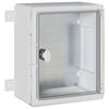vidaXL Armoire de contr&ocirc;le Gris 32 x 13 x 30 cm Plastic ABS