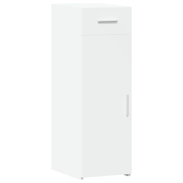 vidaXL Buffet blanc 30x42,5x93 cm bois d'ing&eacute;nierie