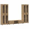 vidaXL Ensemble meuble TV FLORIN 3 pcs Ch&ecirc;ne artisanal