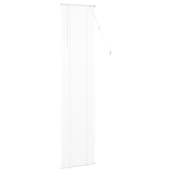 vidaXL Store V&eacute;nitien R&eacute;glable Blanc 213 x 60 cm PVC