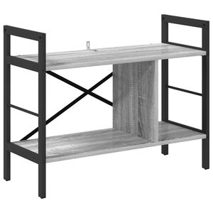 vidaXL &Eacute;tag&egrave;re 3 niveaux 75 x 30 x 58,5 cm Bois d'ing&eacute;nierie