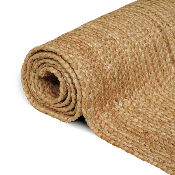 vidaXL Tapis de zone Beige 60 x 110 cm Jute