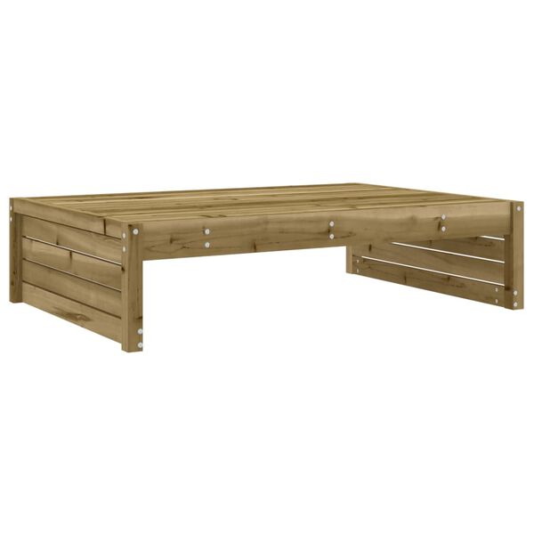vidaXL Salon de jardin 5 pcs bois de pin impr&eacute;gn&eacute;