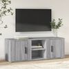 vidaXL Meuble TV Sonoma gris 100x31,5x35 cm Bois d'ing&eacute;nierie