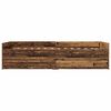 vidaXL Cadre de lit avec tiroir Bois Ancien 90 x 190 cm Pin massif