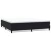 vidaXL Sommier &agrave; lattes de lit sans matelas noir 200x220 cm velours
