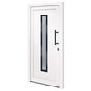 vidaXL Porte d'entr&eacute;e Blanc 98x200 cm PVC