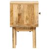 vidaXL Table de chevet Bois de manguier massif 40x30x49 cm