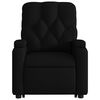 vidaXL Fauteuil inclinable &eacute;lectrique noir tissu