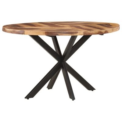 vidaXL Table à manger 140x80x75cm bois d'acacia massif