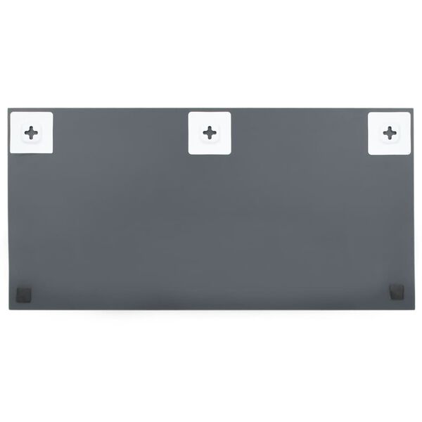 vidaXL Miroir sans cadre 120x60 cm Verre