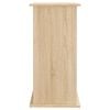 vidaXL Support d'aquarium Chêne Sonoma 81x36x73 cm Bois d'ingénierie