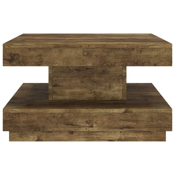 vidaXL Table basse Marron fonc&eacute; 60x60x35 cm MDF
