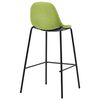 vidaXL Ensemble de bar 5 pcs Tissu Vert