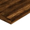 vidaXL &Eacute;tag&egrave;res murales 4 pcs ch&ecirc;ne fum&eacute; 60x10x1,5cm bois d'ing&eacute;nierie