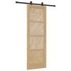 vidaXL Porte coulissante ORKDAL 73,5 x 211 cm Bois de pin massif
