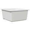 vidaXL &Eacute;vier de cuisine Blanc 38 x 44 x 20 cm Granite