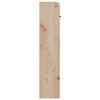 vidaXL T&ecirc;te de lit avec rangement 140 cm bois massif de pin