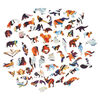 UNIDRAGON Puzzle en bois 700 pcs Lovely Tiger Taille royale 45x56 cm