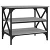 vidaXL Table d'appoint Sonoma gris 55x38x45 cm Bois d'ing&eacute;nierie