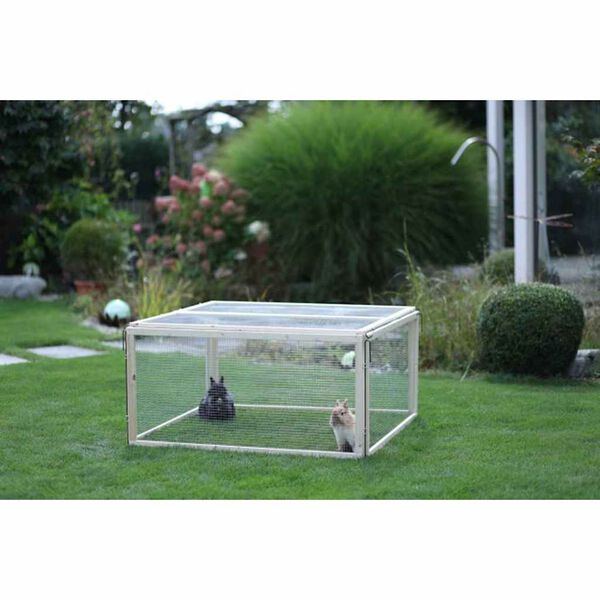 Kerbl Enclos ext&eacute;rieur pour animaux de compagnie Vario Bois 84399