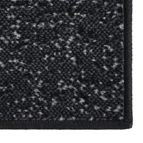 vidaXL Tapis BCF Anthracite 60x500 cm