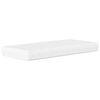vidaXL Cadre de lit d'angle avec matelas Jaune 80 x 200 cm Velours