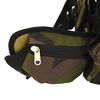 vidaXL Sac &agrave; dos de randonn&eacute;e vert camouflage 60 L tissu oxford
