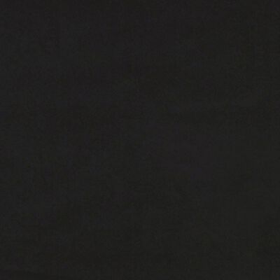 vidaXL Lit de jour avec lit gigogne noir 90x190 cm velours